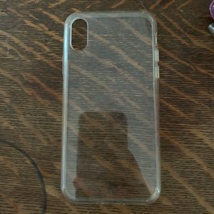 Clear iPhone X/XS case